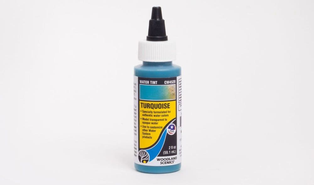 WCW4520 Woodlands Scenics Turquoise Water Tint