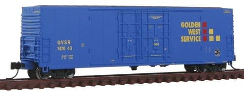 Wheels of Time 61034 PC&F 50' 70-Ton RBL Insulated Double Plug-Door Boxcar (1)
