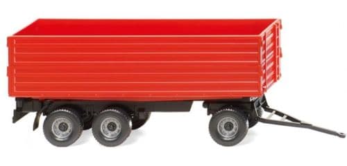 Wiking 038818 Scale: 1:87, HO Agricultural Three Axle Trailer