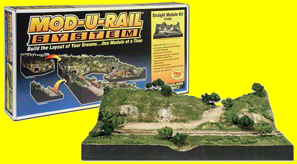Woodlands Scenics WST4801 Mod-U-Rail Straight Module