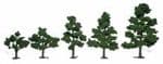 WTR1112 Woodland Scenics: 3" - 7" Deciduous Tree Kit (6/pkg)
