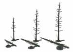 WTR1124 Woodland Scenics: 2 1/4" - 4" Pine Tree Armatures (70/pkg)