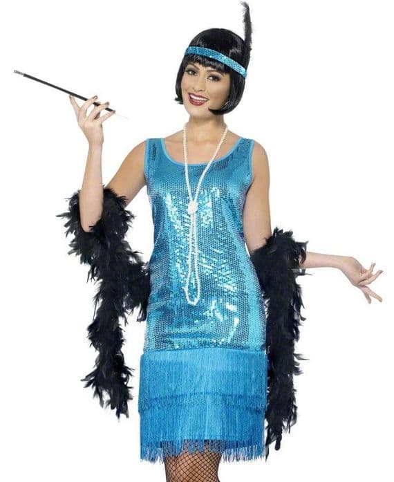 1920s Flirty Flapper Dress Costume