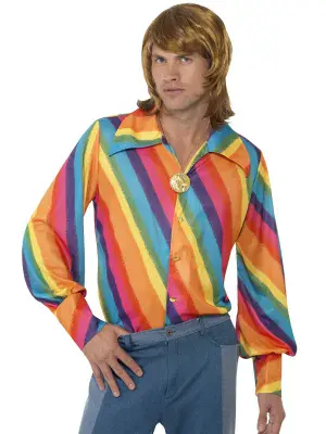 1970s Rainbow Shirt