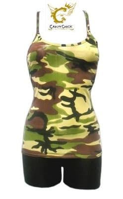 Army Vest Top
