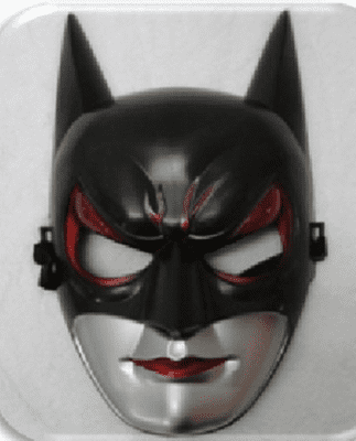 Black & Red Mask
