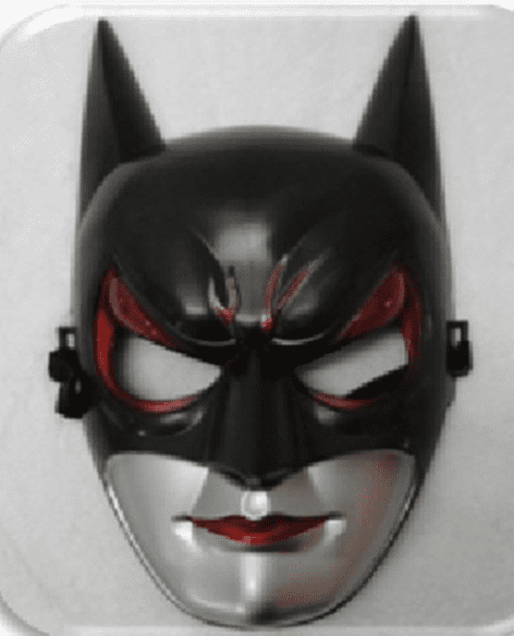 Black & Red Mask