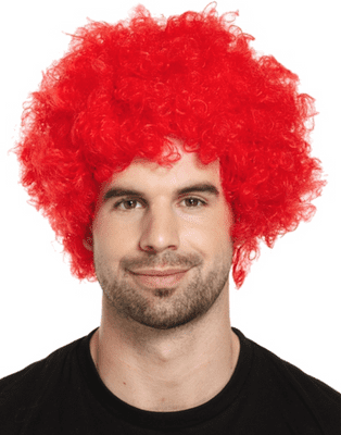 Clown Wig, Red