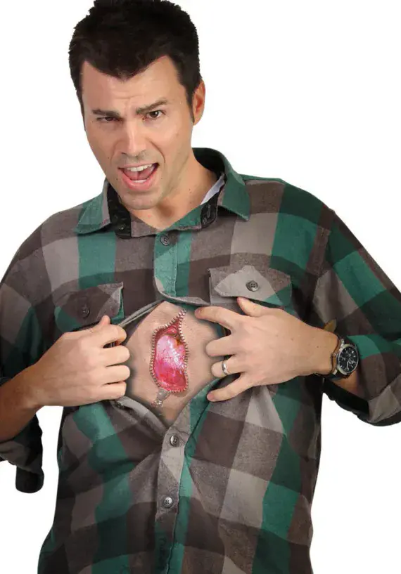 Digital Dudz Beating Heart Zipper iWound