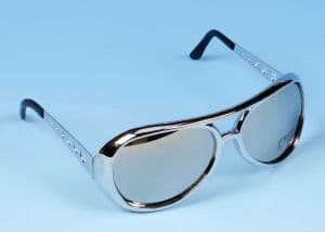 Elvis Glasses   Gold