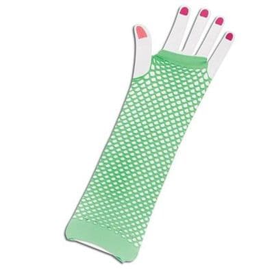 Fishnet Gloves (Green)