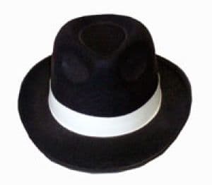 Gangster Hat (Black)