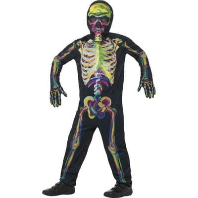 Glow in The Dark Skeleton Costume