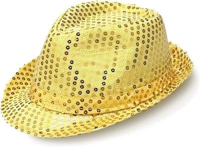 Gold Sequin Trilby