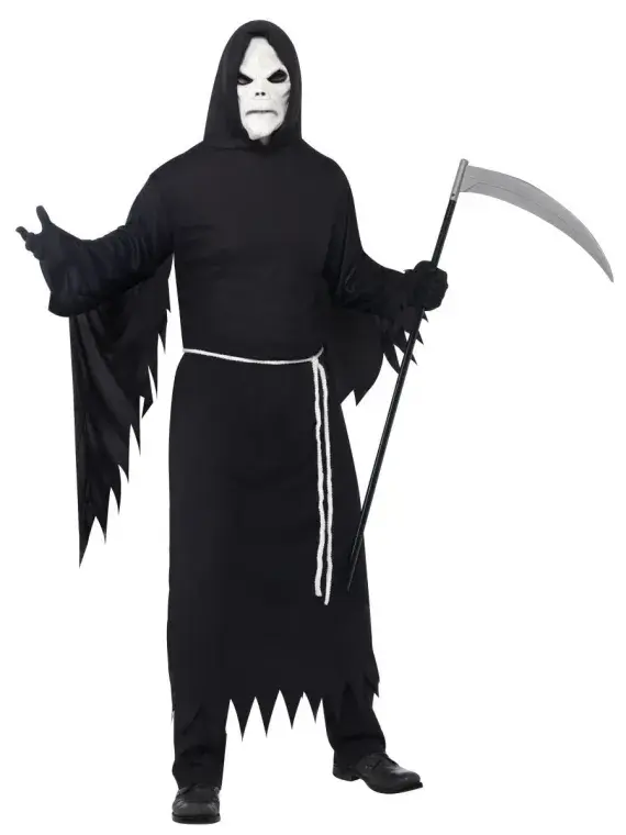 Grim Reaper Costume with Mask
