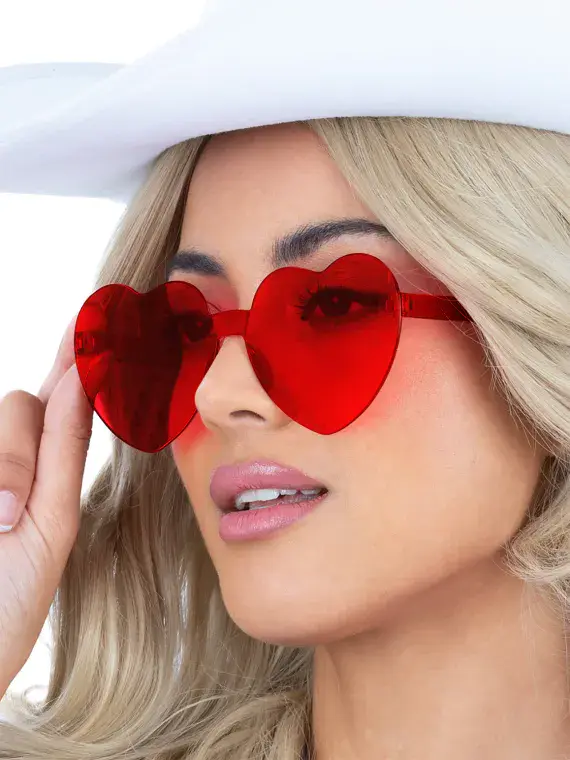 Heart Specs, Red