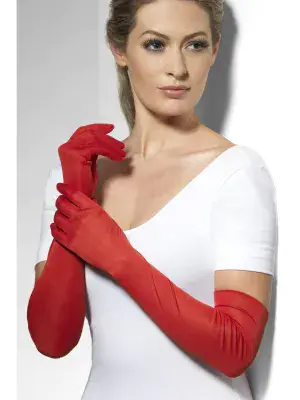 Long Gloves (Red)