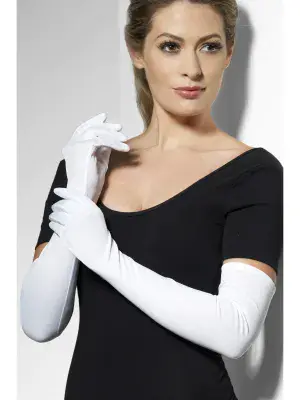 Long Gloves (White)
