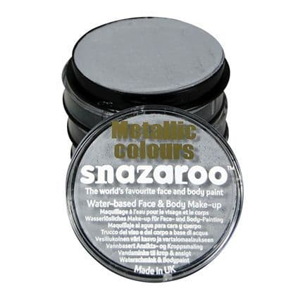 Metallic Silver Facepaint