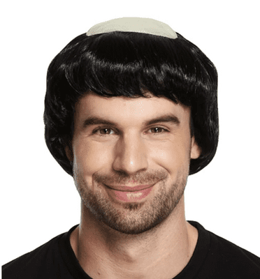 Monk's Wig, Black