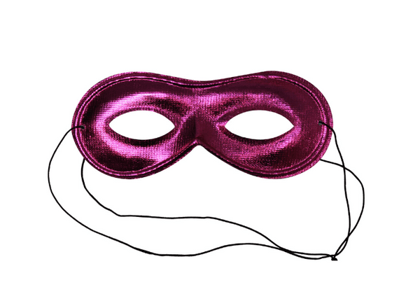 Pink Domino Eye Mask