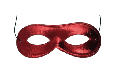 Red Domino Eye Mask