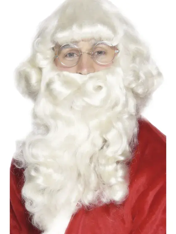 Santa Wig & Beard Set