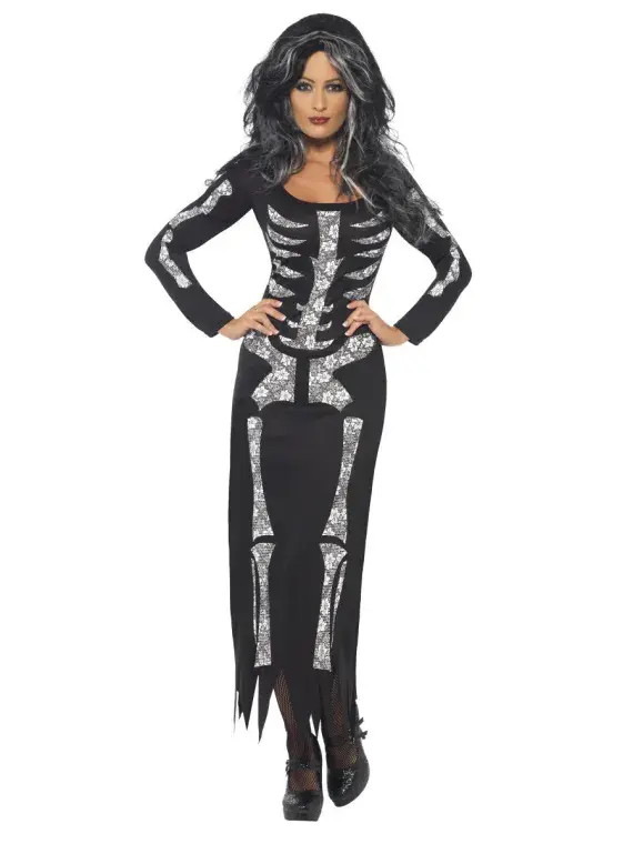 Skeleton Dress Costume