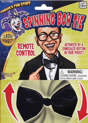 Spinning Bow Tie (Black)