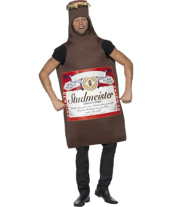 Studmeister Beer Bottle Costume