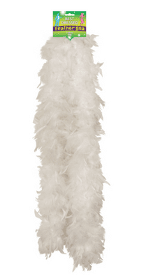 White Feather Boa