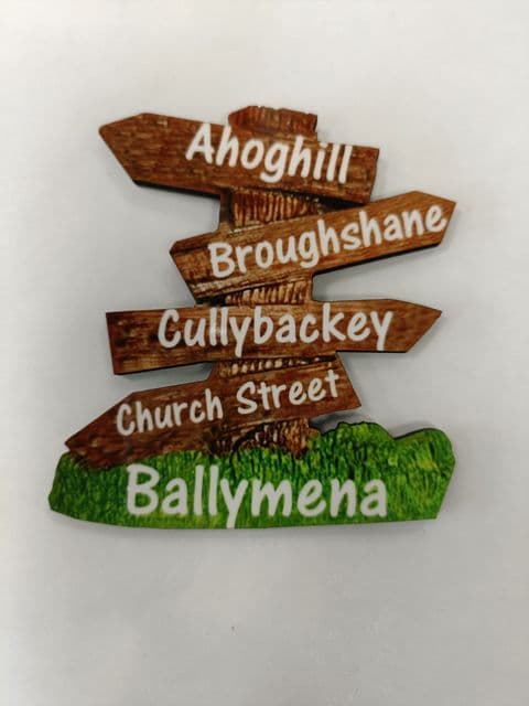 Ballymena Multi Area Fridge Magnet