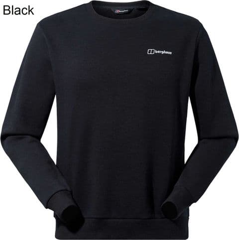 Berghaus Mens Logo Fleece Crew Jumper