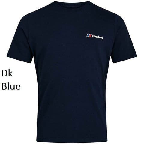 Berghaus Mens Organic Classic Logo Tee Shirt