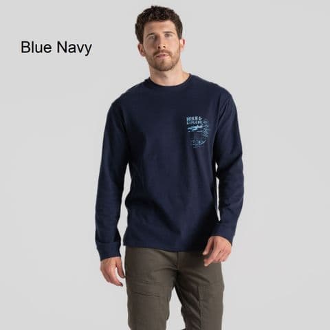 Craghoppers Mens National Trust Limestone Long Sleeve Top