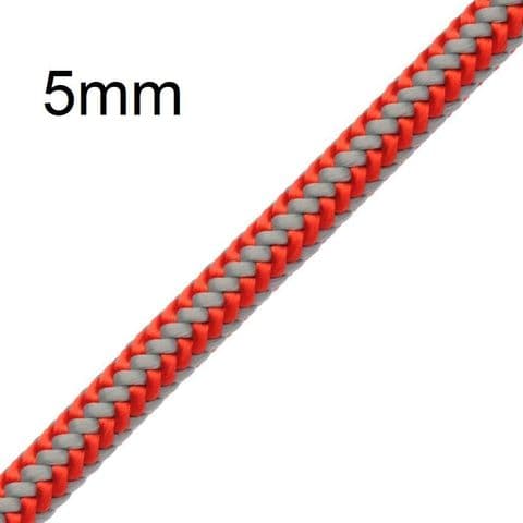 DMM 5mm Accessory Cord - MINIMUM ORDER IS 2 METRES - Red