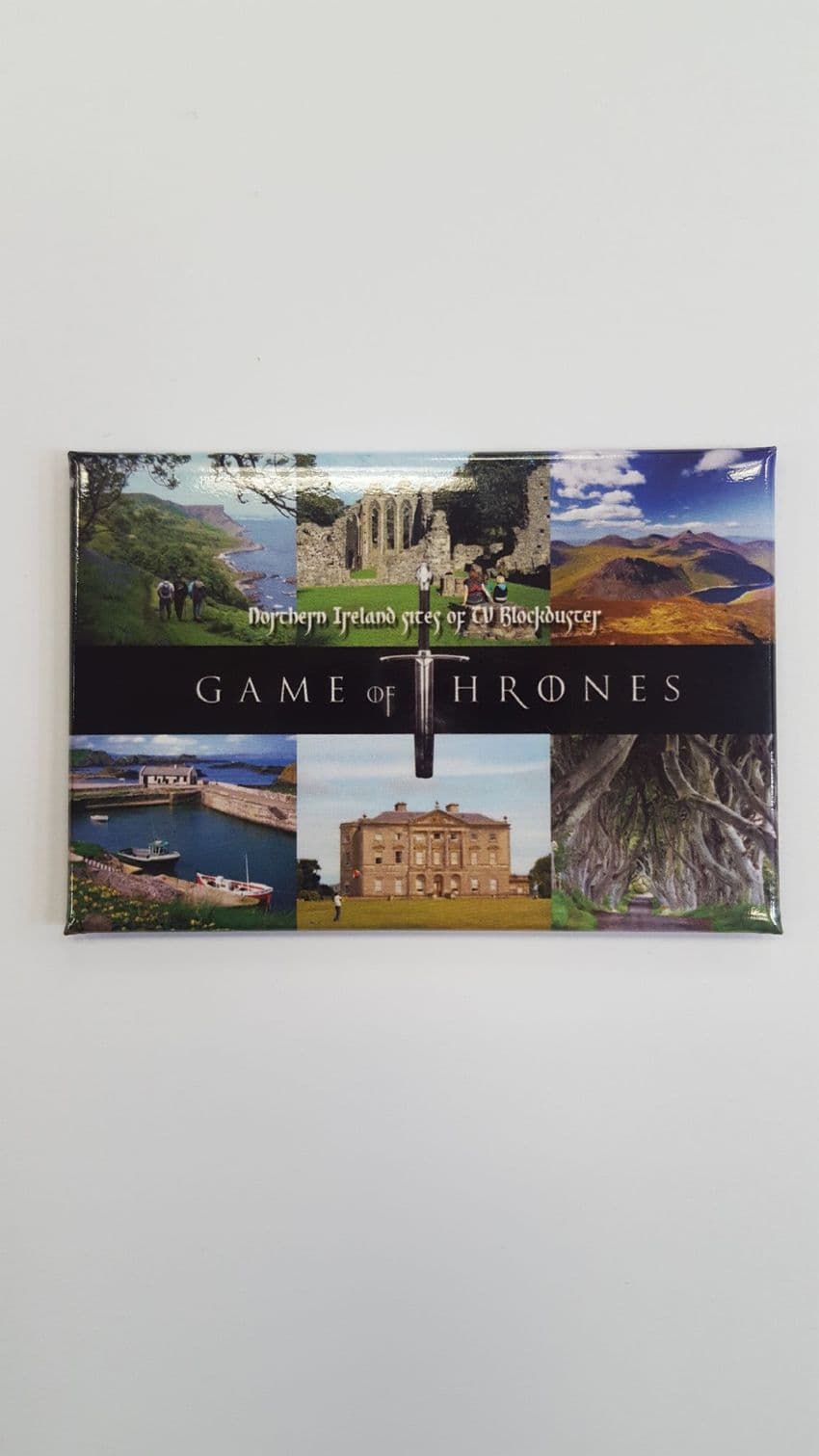Game of Thrones Northern Ireland TV Sites Magnet