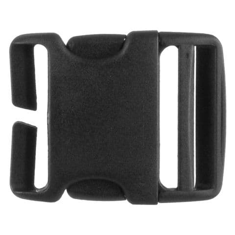 Highlander Quick Release 50MM Buckle - Black Plastic - Rucksack / Backpack