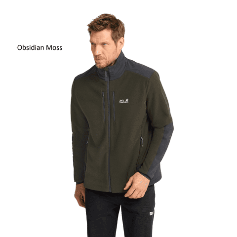 Jack Wolfskin Mens Cold Ridge Fleece Jacket