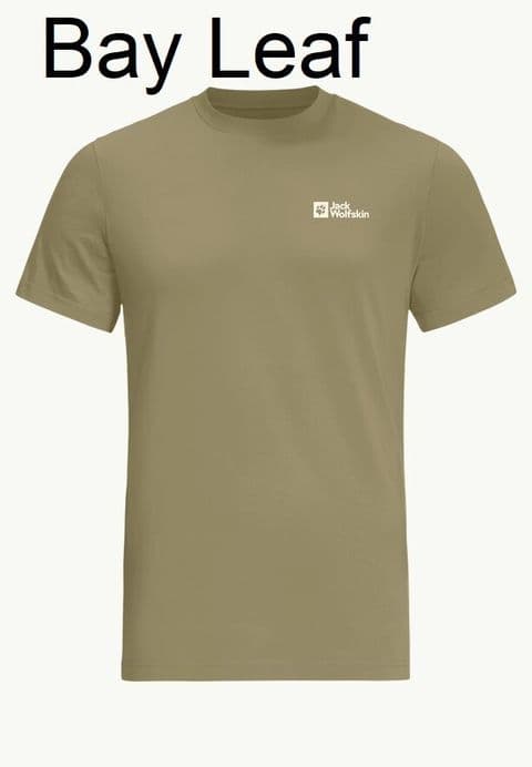 Jack Wolfskin Mens Essential Cotton Tee Shirt