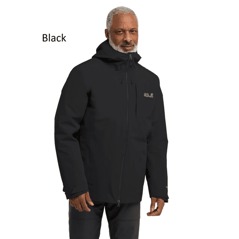 Jack Wolfskin Mens Icecape 3 in 1 Waterproof Down Jacket