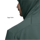 Jack Wolfskin Mens Ridge Hike Hooded Mid Layer Full Zip Fleece Jacket