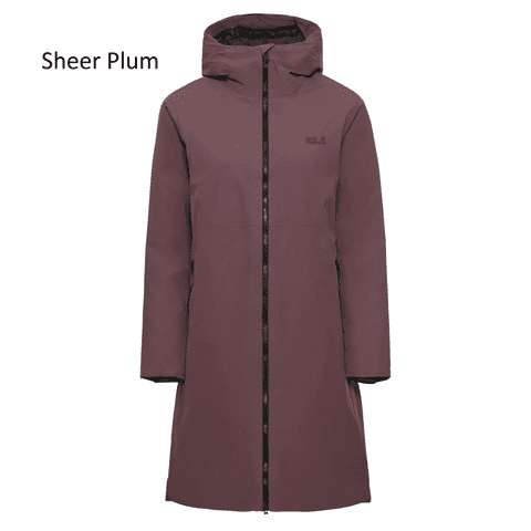 Jack Wolfskin Womens  Fiora Bay Waterproof Coat