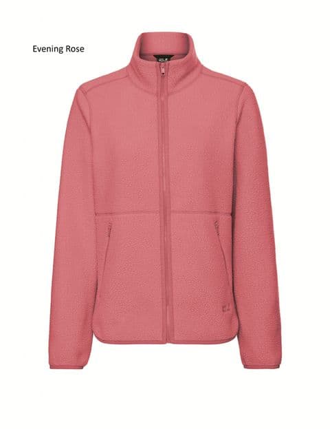 Jack Wolfskin Womens Lite Curl Full Zip Jacket