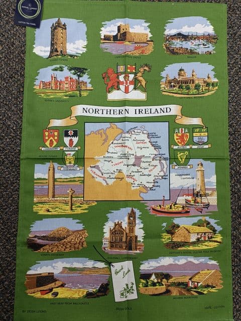 Lamont Northern Ireland Tea Towel 100% Cotton