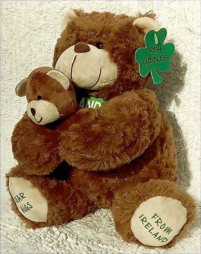 Liffey Artefacts Cuddly Toy - Bear With Cub