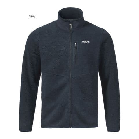 Musto Mens Nautic Full Zip Pile Fleece