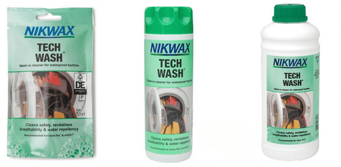 Nikwax Tech Wash Non-Detergent Cleaner 100ml / 300ml / 1 Litre