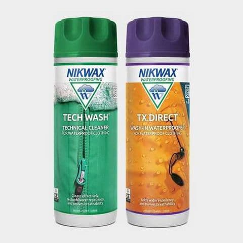 Nikwax TX Direct & Tech Wash Twin Pack 300ml