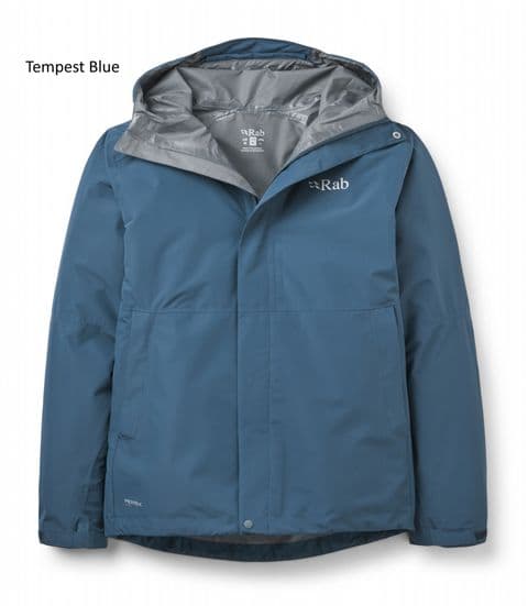 Rab Mens Downpour Waterproof Jacket
